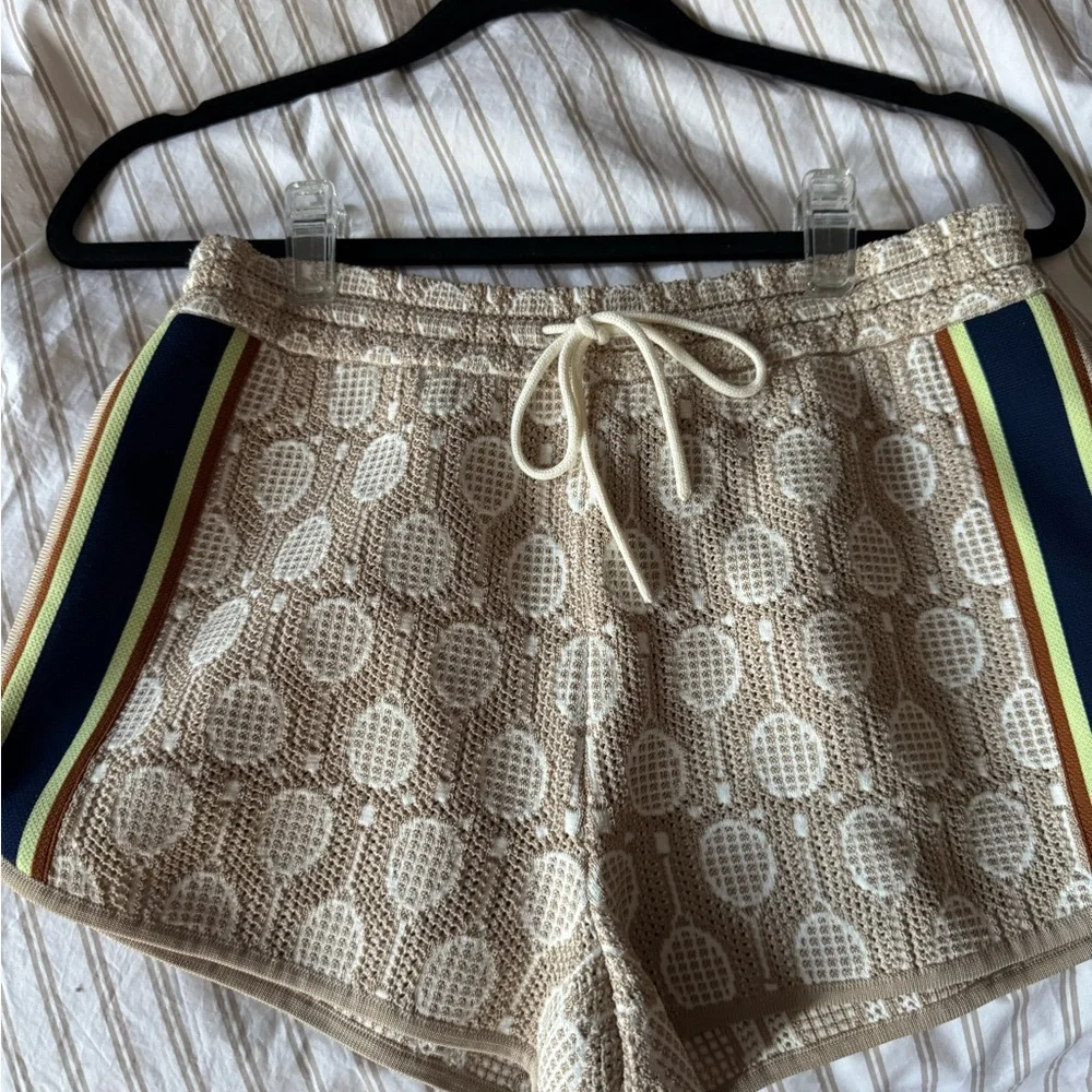 Tory Burch Sport Low-rise jacquard shorts - Picture 7 of 7